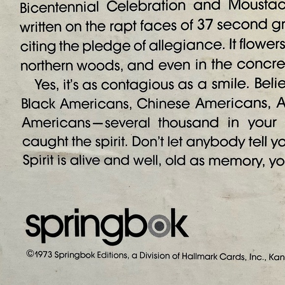 VTG American Spirit Collage 500 pc Puzzle - Picture 5 of 8